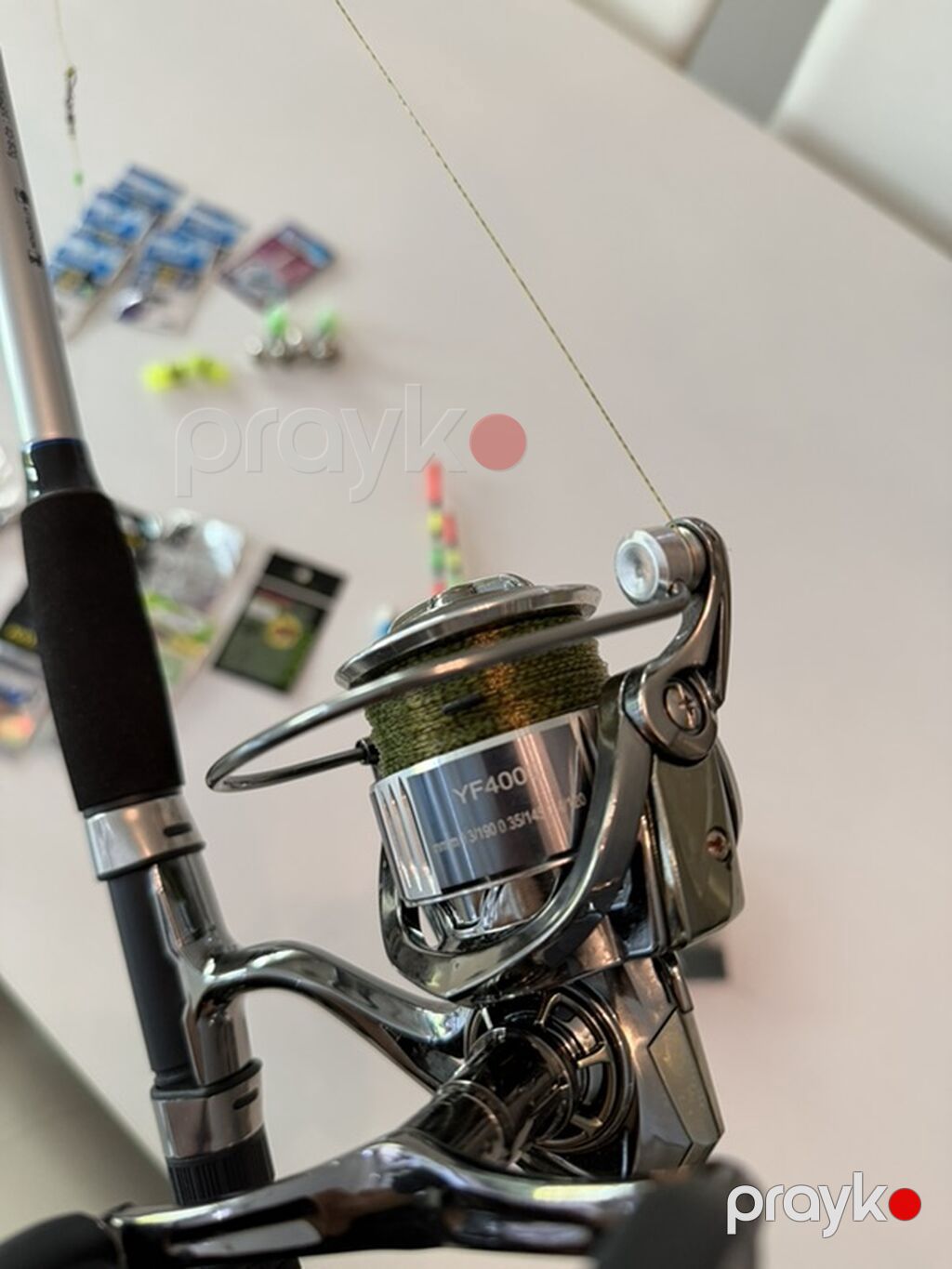 Balıqçılıq dəsti – Shimano Alivio Slmt E 61 300 XH + YF400 makinə və — Camping, ovçuluq və balıqçılıq, Bakı (2)