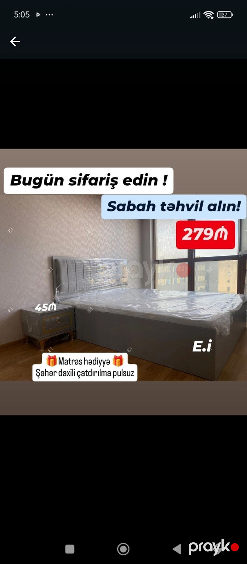 Məhsul: Yataq dəsti – müxtəlif modellər Xüsusiyyətlər: - Modern — Yataq otağı mobilya dəstləri, Digah (10)