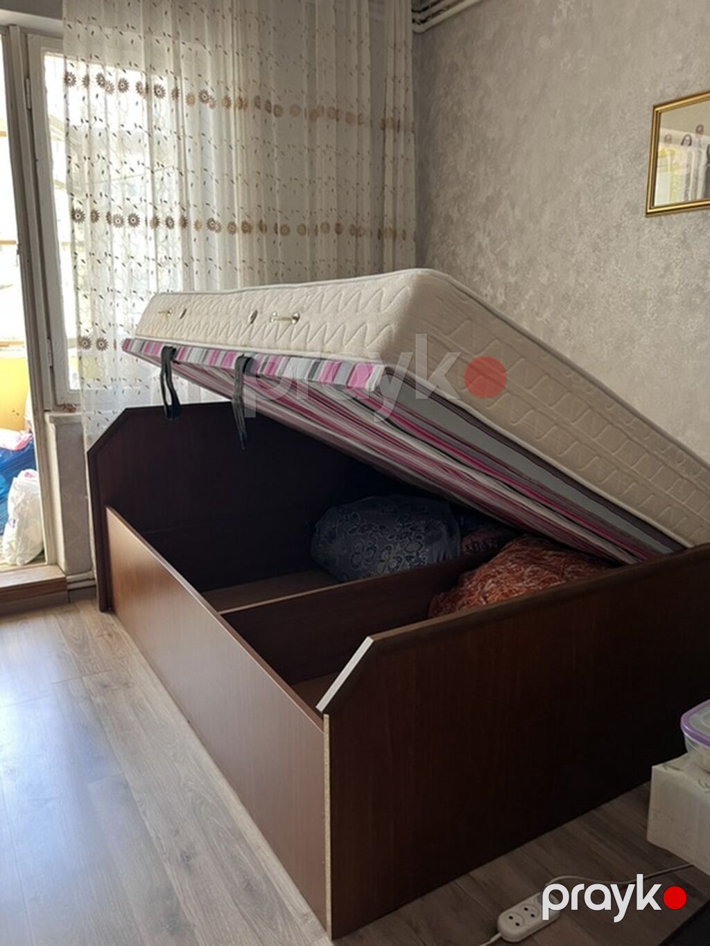 İşlənmiş, İkinəfərlik çarpayı, Bazalı, Matras ilə, Siyirməsiz — Yataqlar, Bakı (4)