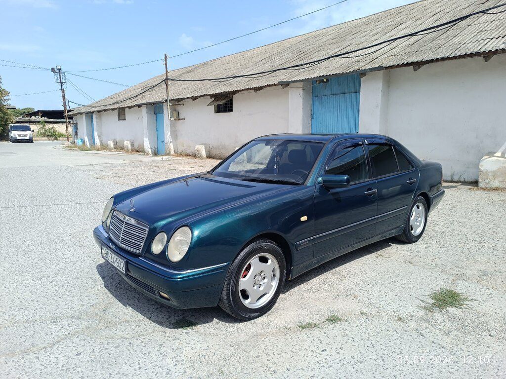Mercedes E 230, 2.3 L, 1996 il, 476 093 km — Avtomobillər, Bakı (2)
