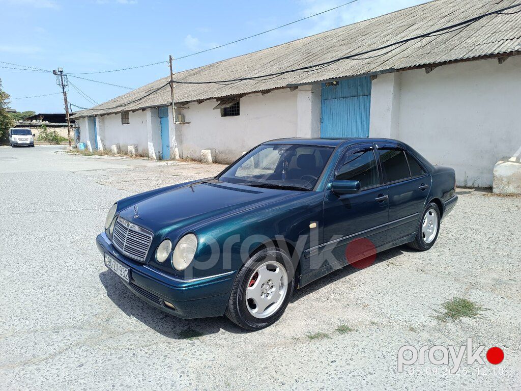 Mercedes E 230, 2.3 L, 1996 il, 476 093 km — Avtomobillər, Bakı (2)