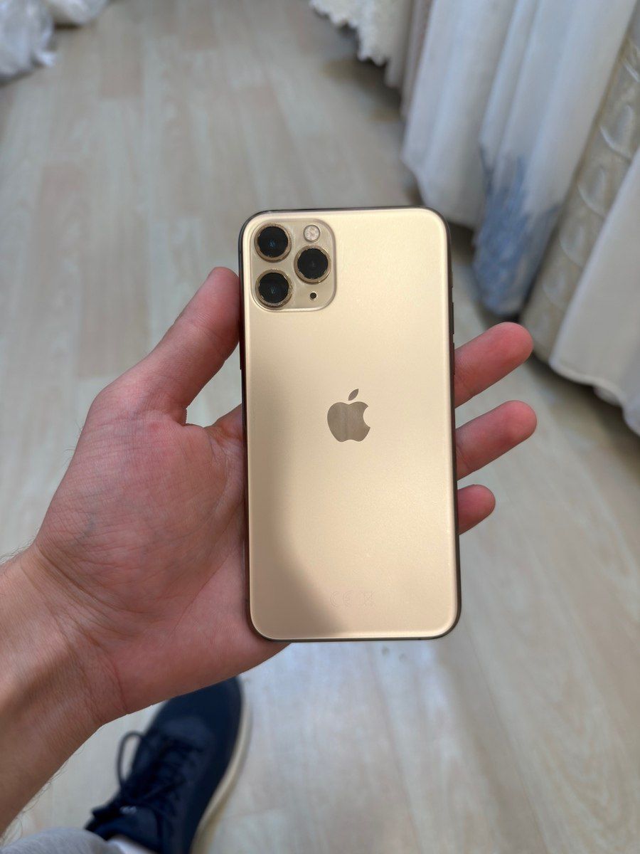 Apple iPhone 11 Pro Gold 256GB/4GB — Smartfonlar, Bakı