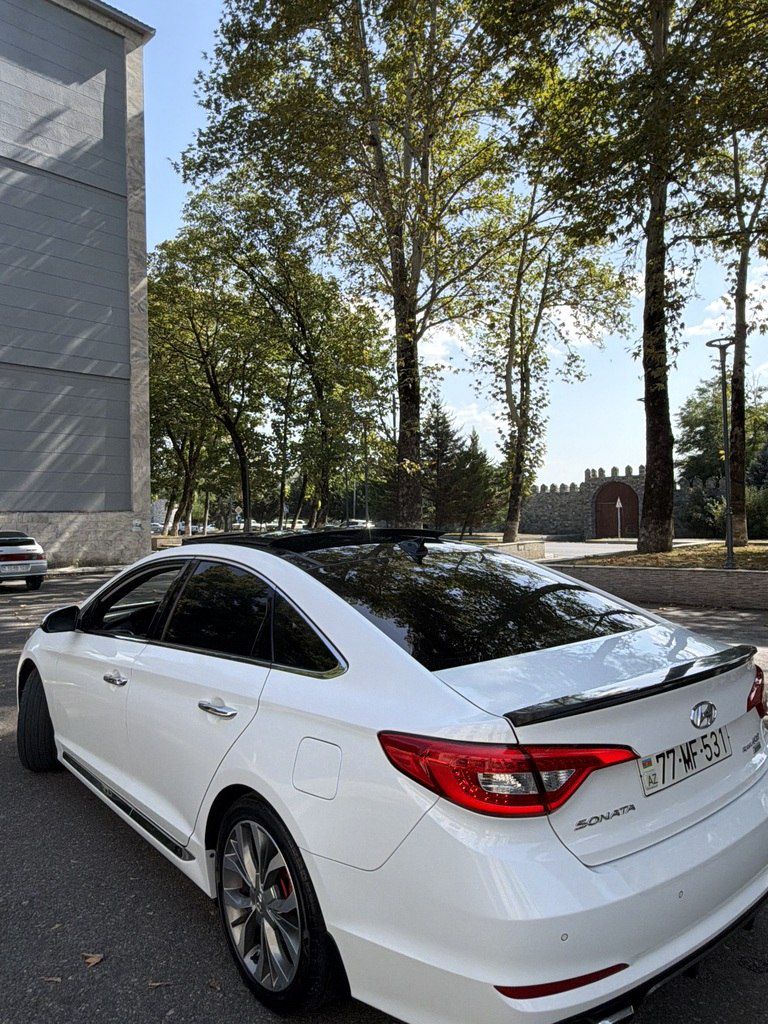 Hyundai Sonata, 2.0 L, 2015 il, 260 553 km — Avtomobillər, Bakı (9)