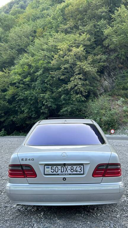Mercedes E 240, 2.4 L, 1999 il, 380 000 km — Avtomobillər, Bakı (2)