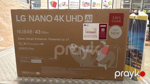 Məhsul: LG Nano 4K UHD AI Televizor Model: NU84B Ekran ölçüsü: 43" — Bakı