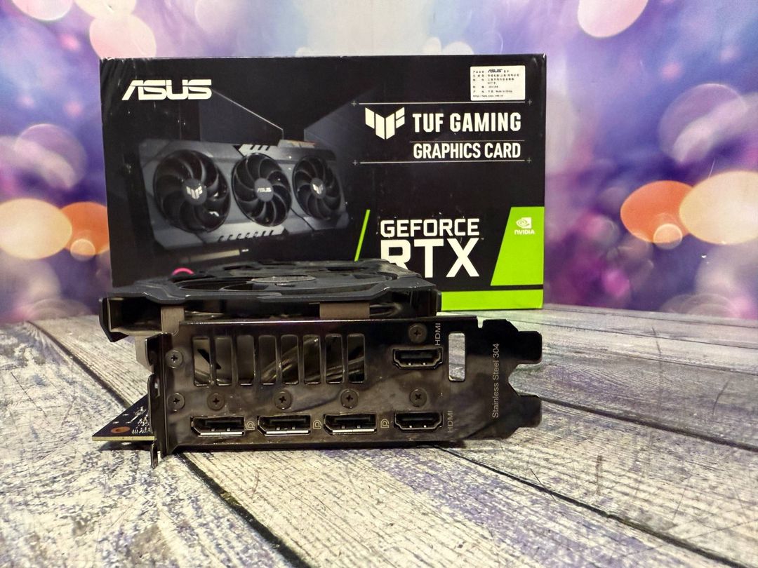 RTX 3080 Asus Tuf Gaming Non RFB 10GB — Kompüterlər və noutbuklar, Bakı (3)