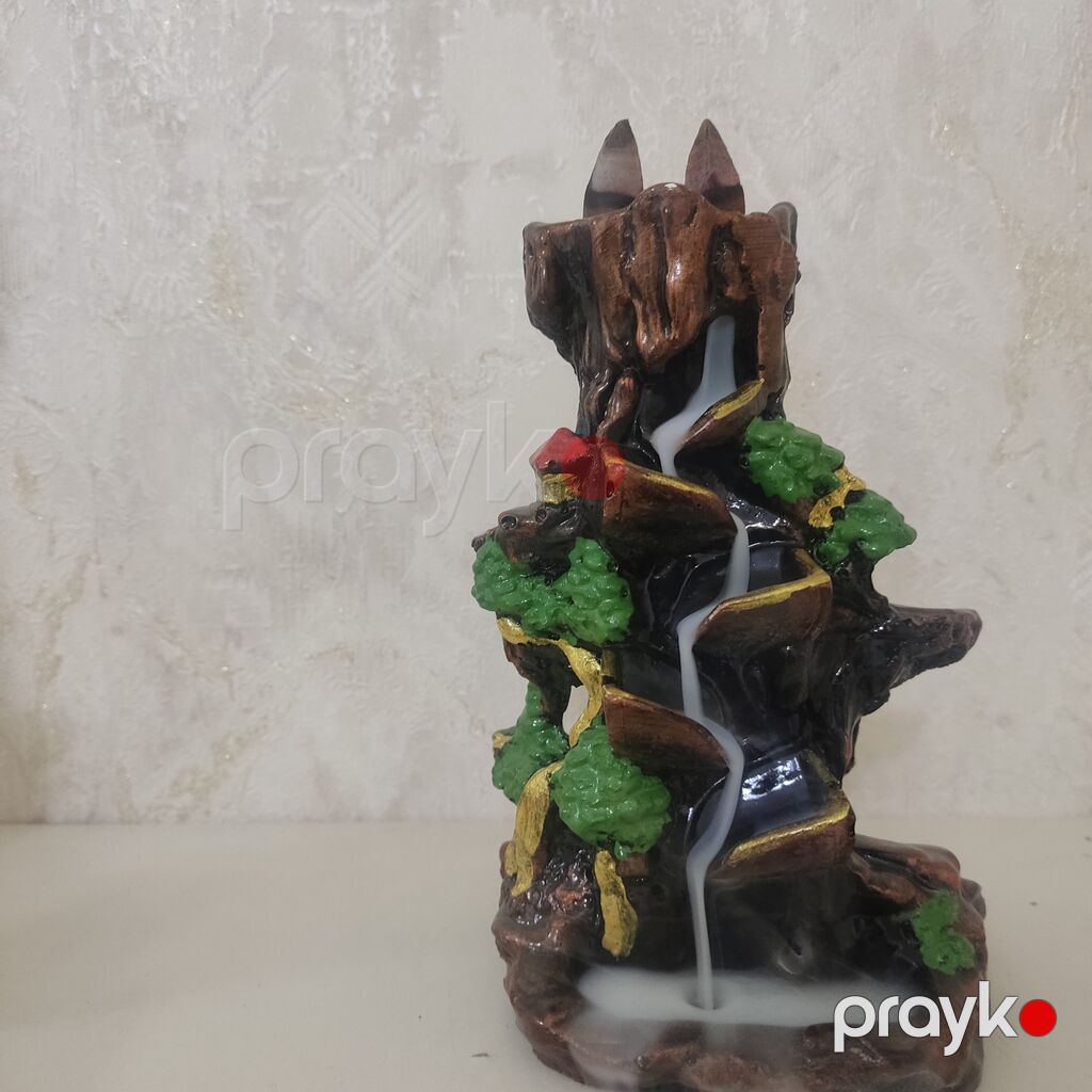 Təsvir: - Arxa axınlı tüstü buxurqabı (backflow incense burner) — Digər, Masazır (3)