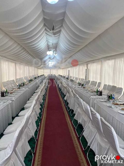 Yas çadırların kirayəsi vip çadır — Bakı