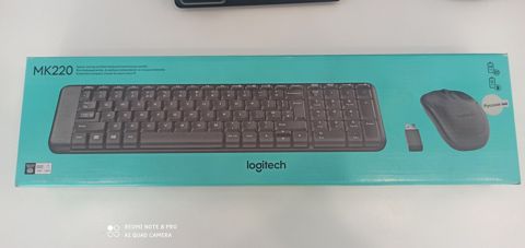 Simisiz klaviatura və kompüter siçanı Logitech MK220 — Bakı