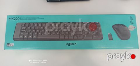 Simisiz klaviatura və kompüter siçanı Logitech MK220 — Bakı