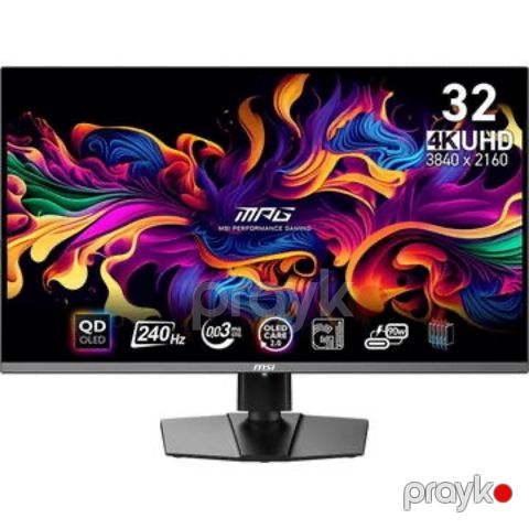 MSI MPG 321URX Qd-oled 32” 4K 240Hz Gaming Monitor — Bakı
