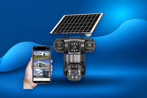 Solar Kamera 3 Lens WiFi QL22 — Bakı