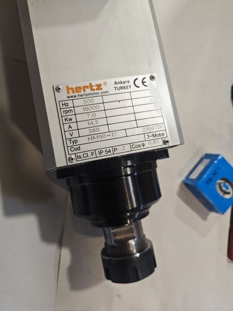 Cnc spindle 7kw hertz — Bakı
