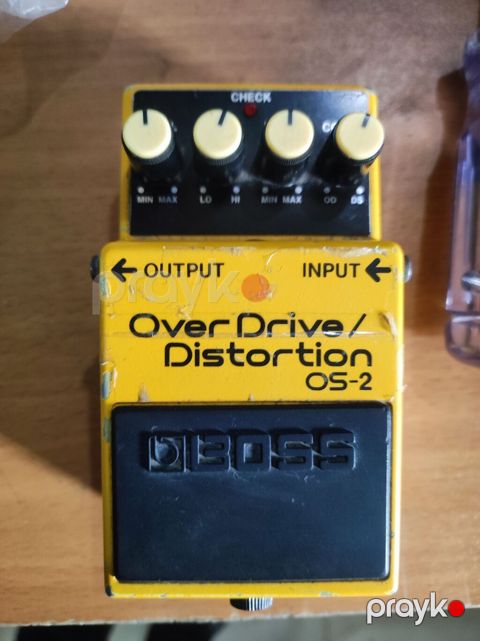 Məhsul: Boss OS-2 OverDrive/Distortion gitara pedalı Xüsusiyyətlər — Gəncə