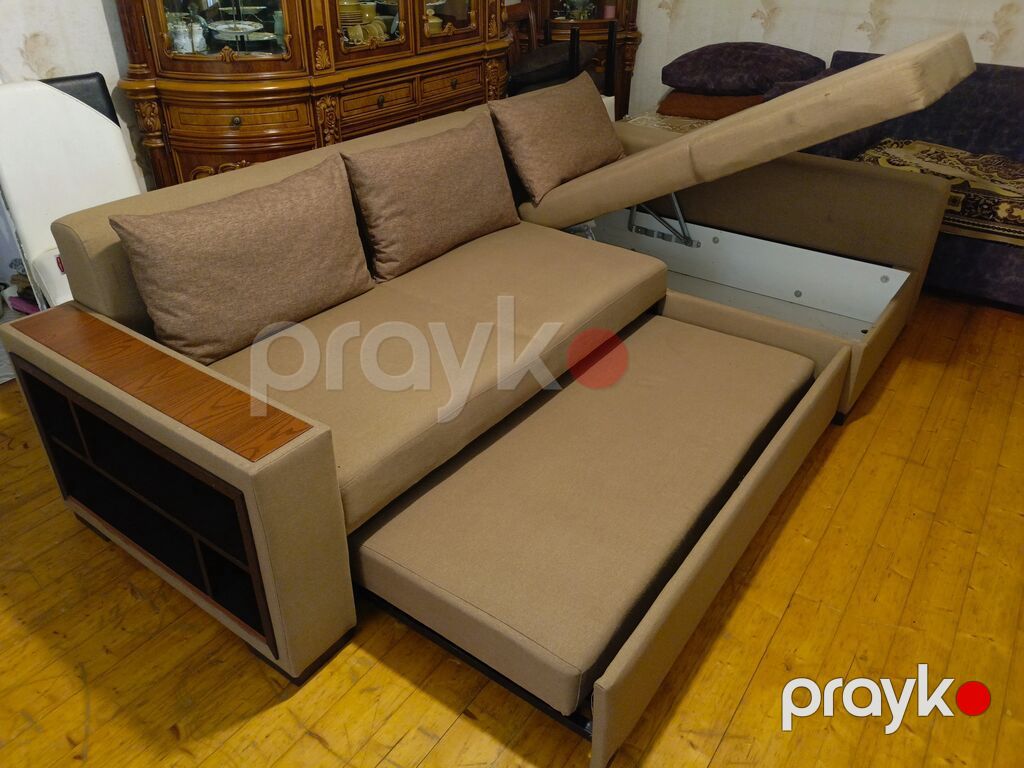 İşlənmiş, Künc divan, Divan, Bazalı, Açılan — Yumşaq mobilya dəstləri, Bakı (8)