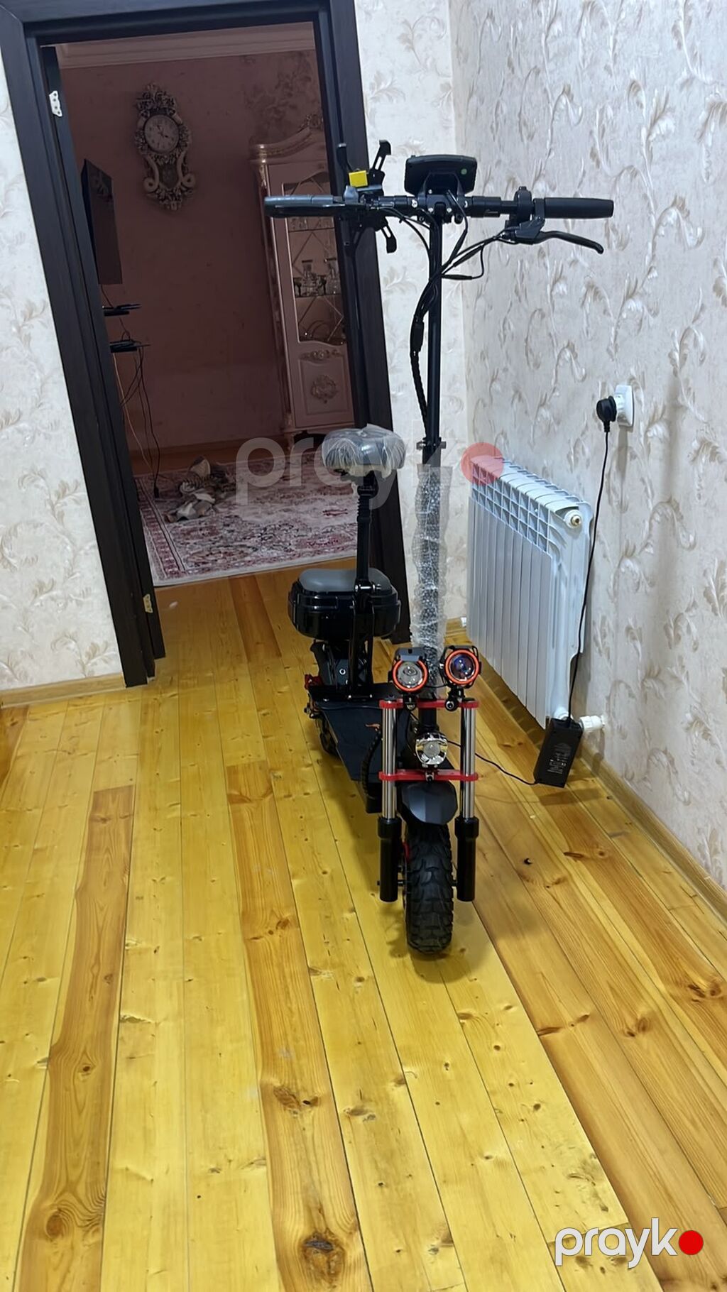 Elektrikli skuter – güclü iki motorlu, iri təkərli off-road model — Skuterlər, Gəncə