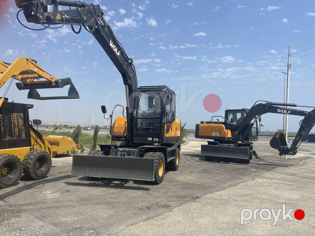 Təkərli ekskavator "Wolf WE75L", 2025 il — İnşaat texnikası, Bakı (3)