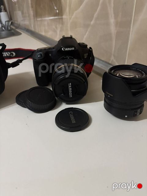 Canon EOS Dslr fotoaparat + linzalar dəsti Məhsul tərkibi: - Canon — Bakı