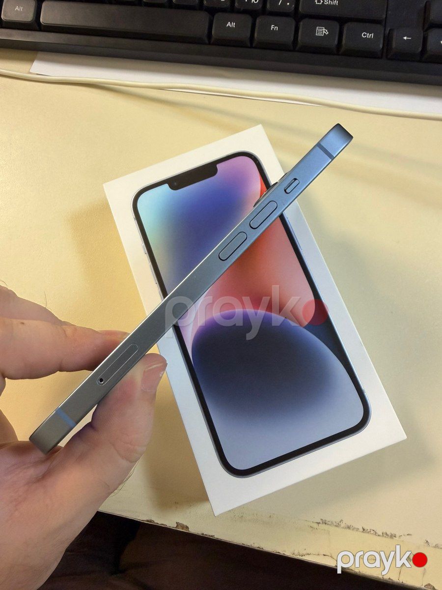 Apple iPhone 14 Blue 128GB/6GB — Smartfonlar, Bakı (4)