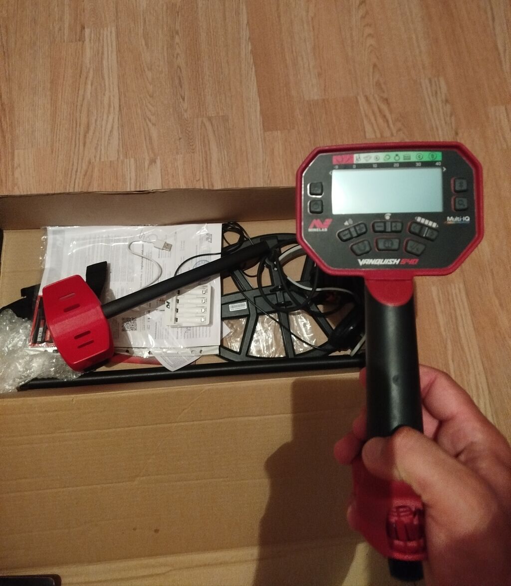 Minelab Vanquish 540 Qızıl Axtaran, Metal Dedektoru, Minelab — Şəxsi əşyalar, Bakı (4)