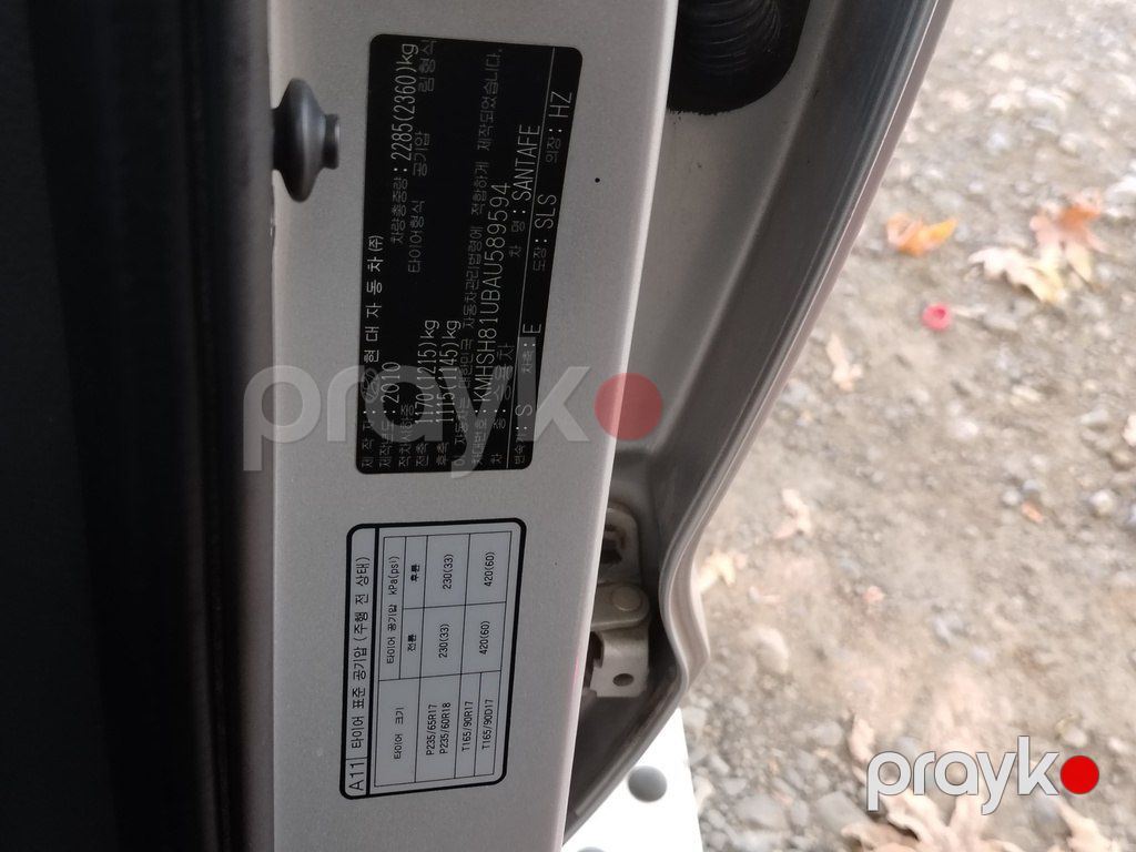 Hyundai Santa Fe, 2.0 L, 2010 il, 294 000 km — Avtomobillər, Qazax (12)