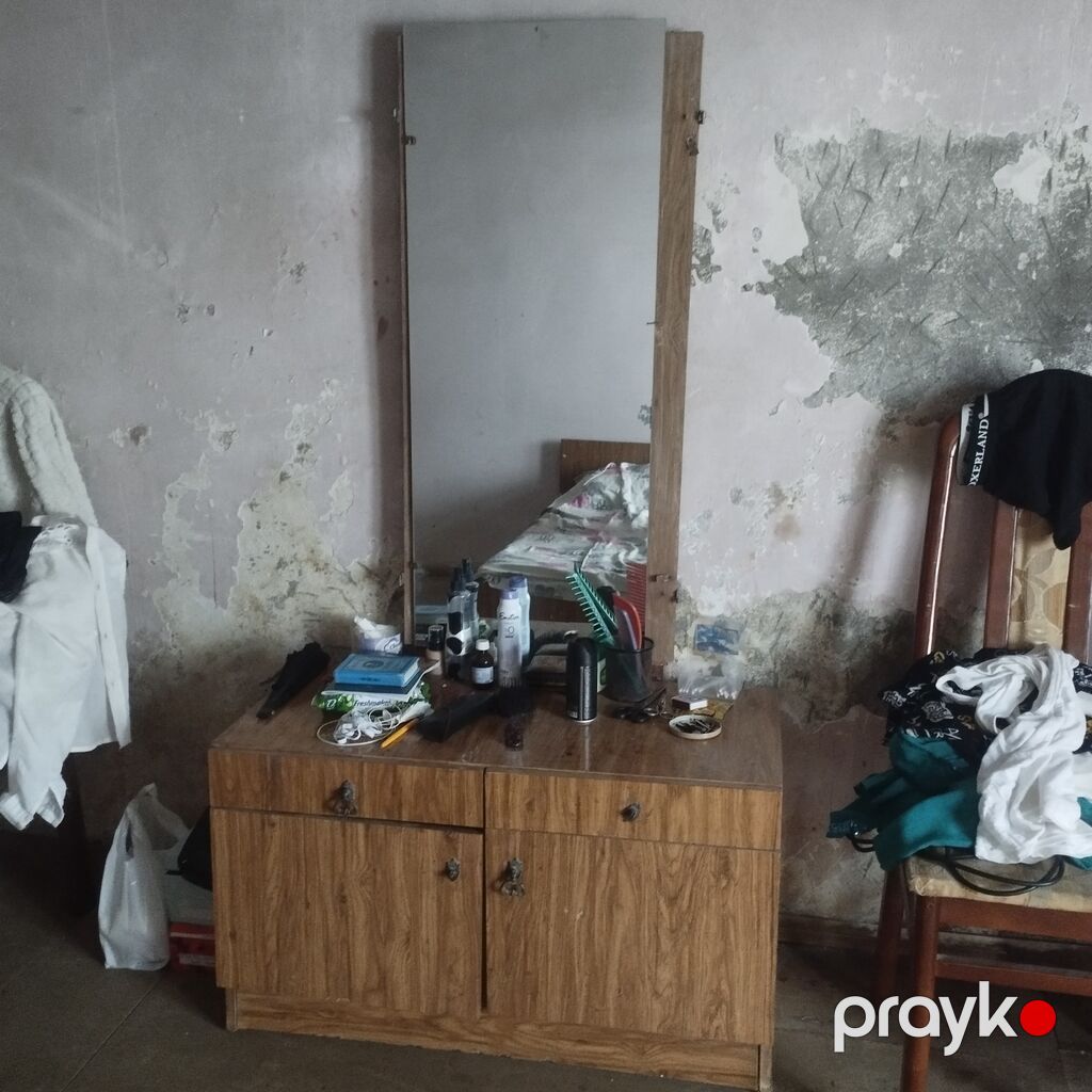 Taxta mebel dəsti - Tək nəfərlik çarpayı: Taxta karkas, taxta üzlüklə — Yataq otağı mobilya dəstləri, Sumqayıt (7)