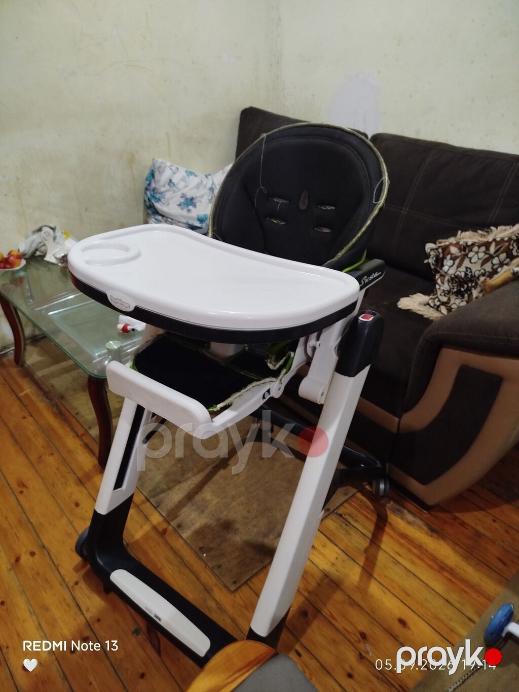 Peg Perego Siesta uşaq yemək stulu - Brend/model: Peg Perego Siesta — Qidalandırma stulları, Bakı