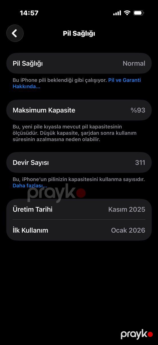 Apple iPhone 17 Pro Silver 256GB/12GB — Smartfonlar, Bakı (8)