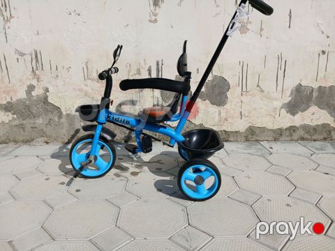 Uşaq üçtəkərli velosipedi – Kidilo, mavi rəng Xüsusiyyətlər: - 3 — Qəbələ