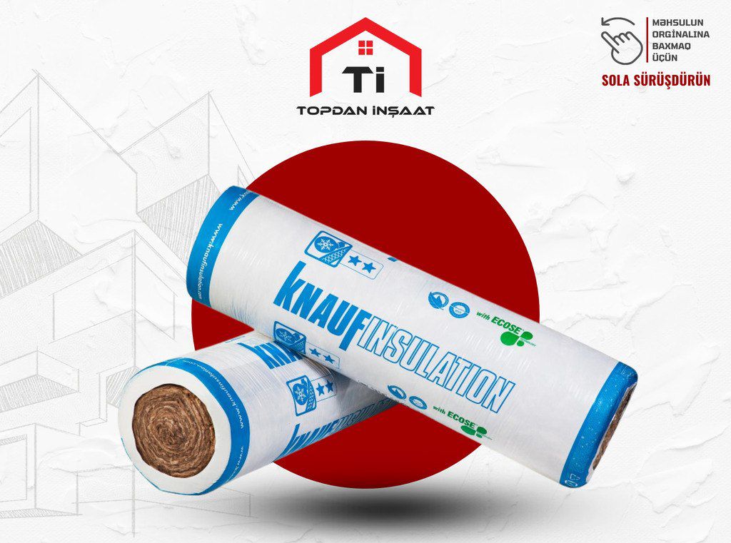 Daş yunu "Knauf 16.5kv" — Təmir və inşaat, Bakı (4)