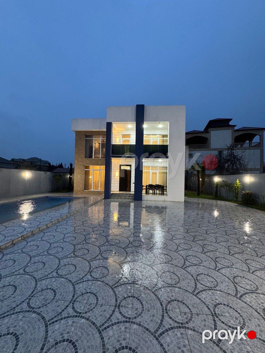 İcarəyə verilir 5 otaqlı həyət evi/bağ evi 240 m² — Ev, villa, Bakı (2)