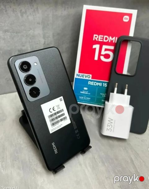 Redmi 128 GB, rəng - Qara, Simsiz şarj — Bakı
