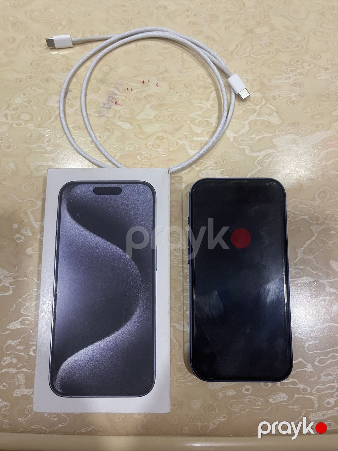 Apple iPhone 15 Pro Blue Titanium 256GB/8GB — Smartfonlar, Bakı (2)