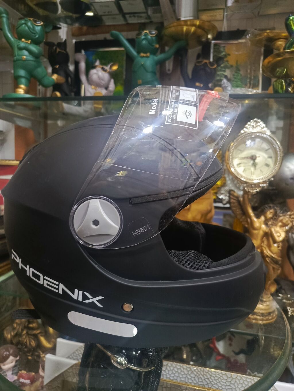 Tam üzlü moto dəbilqələr 35-azn Hər zövqə uyğun Kaskalar var. Ünvan Q — Motosiklet geyimi, Bakı (8)