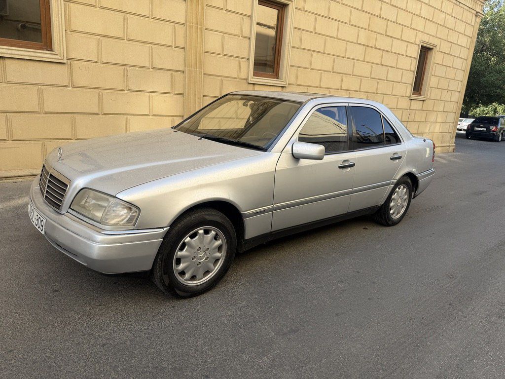 Mercedes C 180, 1.8 L, 1995 il, 631 380 km — Avtomobillər, Bakı (4)
