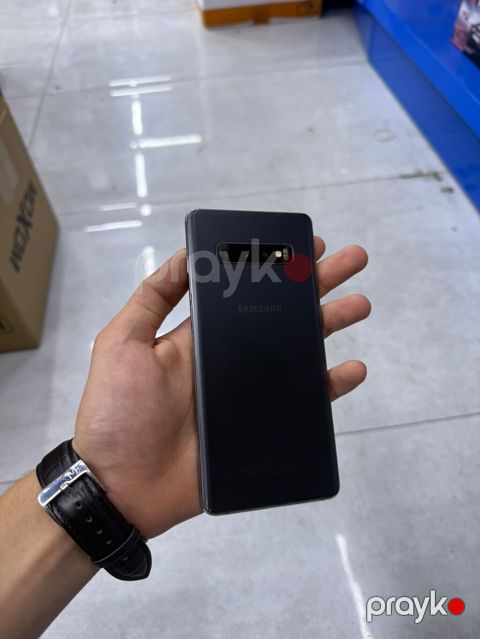 Samsung Galaxy S10 Plus, rəng - Qara, Barmaq izi — Bakı