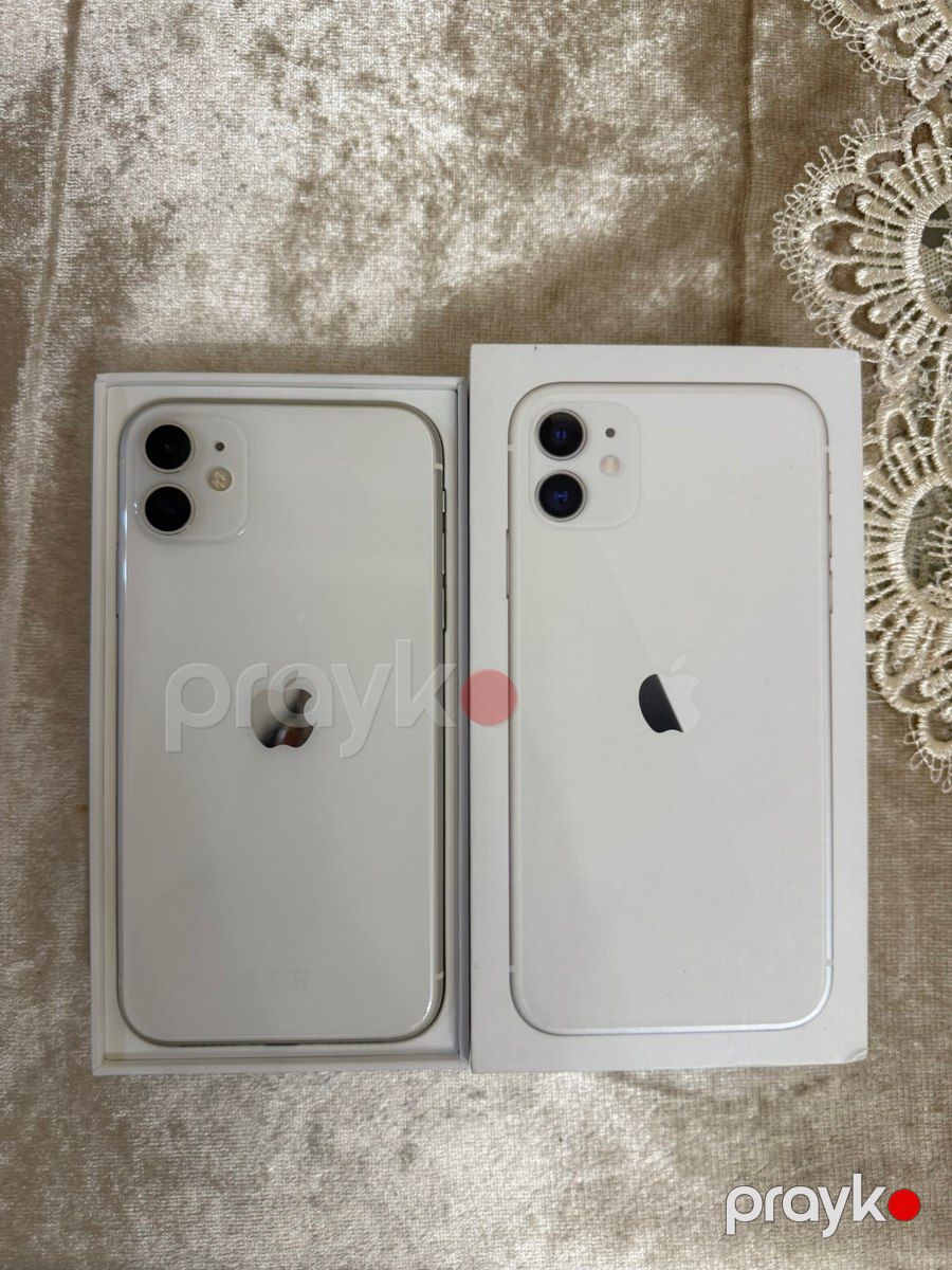 Apple iPhone 11 White 128GB/4GB — Smartfonlar, Bakı (7)