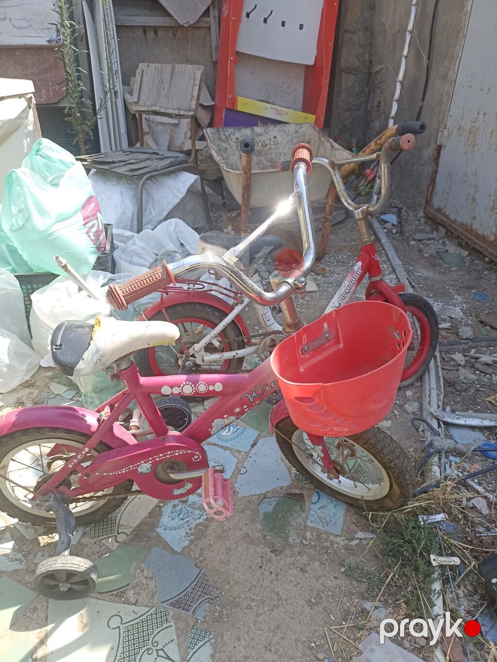 Uşaq velosipedi dəsti - 2 ədəd balaca ölçülü uşaq velosipedi — Uşaq velosipedləri, Sumqayıt (2)