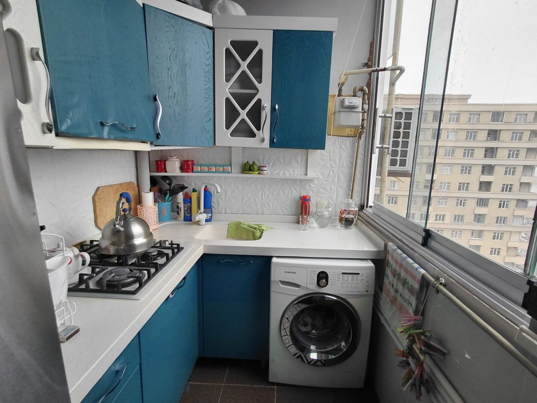 Satış: 2 otaqlı Yeni tikili, 55 m², Yasamal rayonu — Mənzil, Bakı (9)