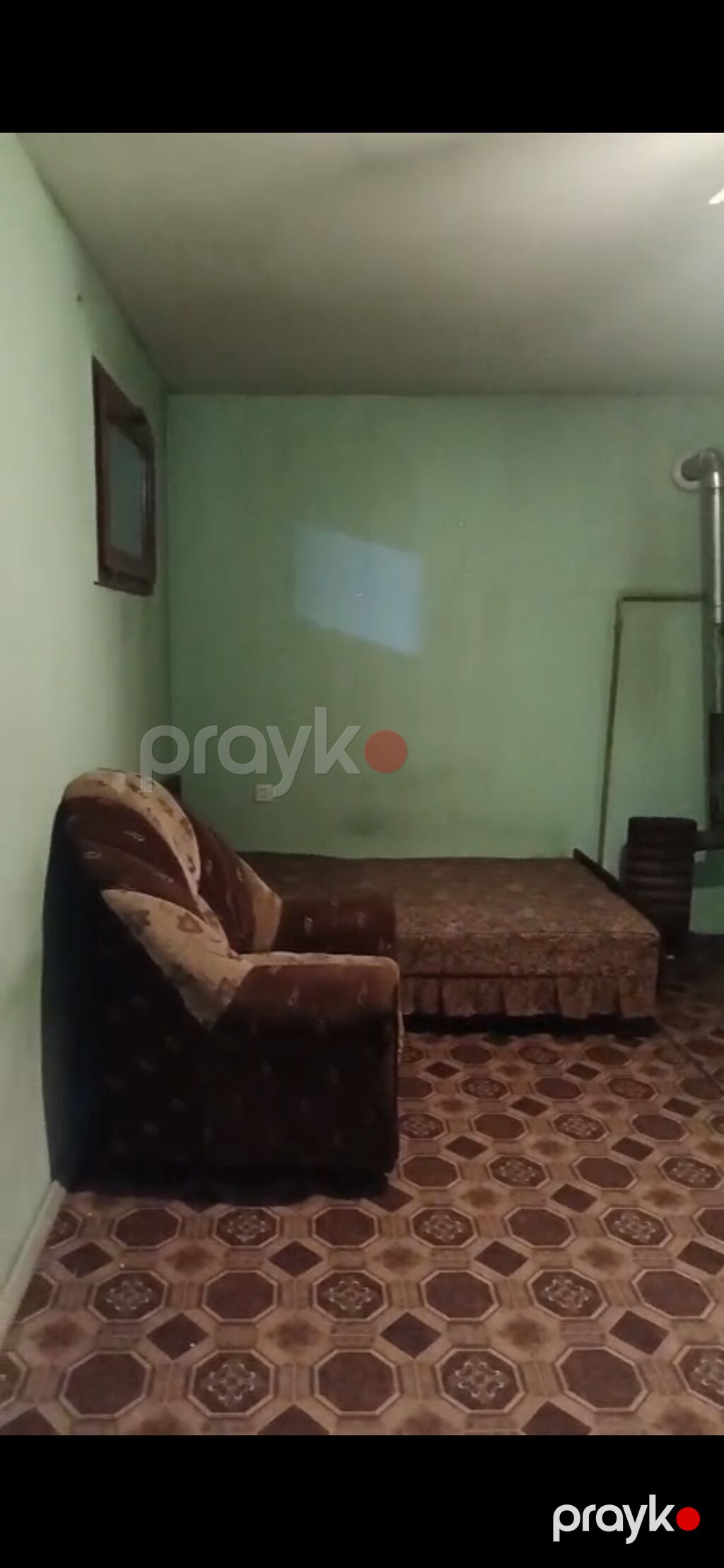 Kirayə üçün kiçik həyət evi (studyo tipli) - Plan: bir otaq + ayrıca — Ev, villa, Bakı (2)