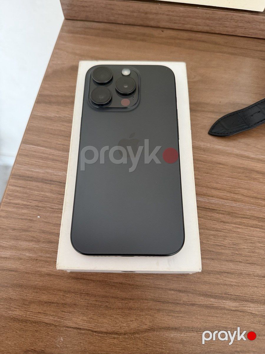 Apple iPhone 15 Pro Black Titanium 128GB/8GB — Smartfonlar, Bakı (2)