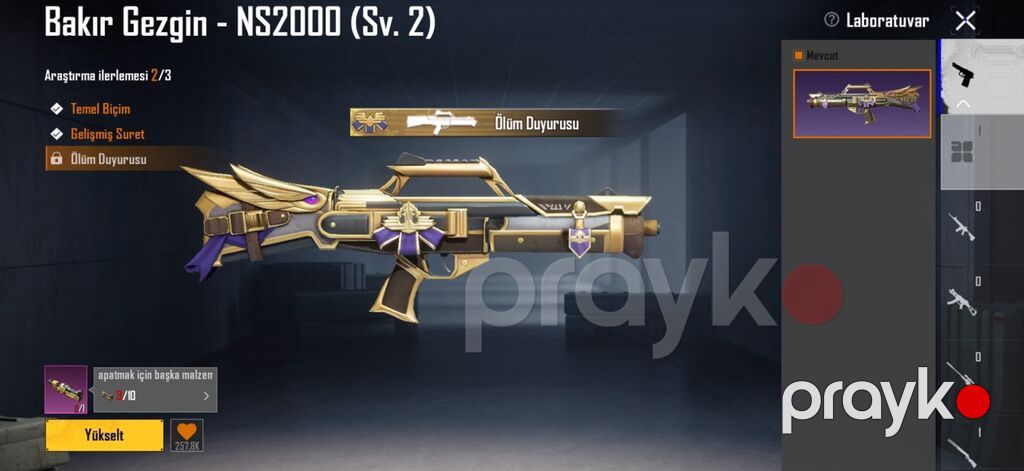 Pubg Mobile hesabı – “turanchessw” (UID: 51048738803) Xüsusiyyətlər — Şəxsi əşyalar, Masazır (4)