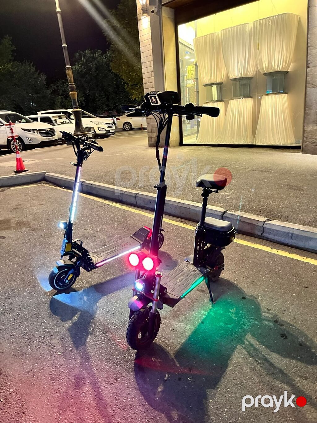 Elektrikli skuter – güclü iki motorlu, iri təkərli off-road model — Skuterlər, Gəncə (6)