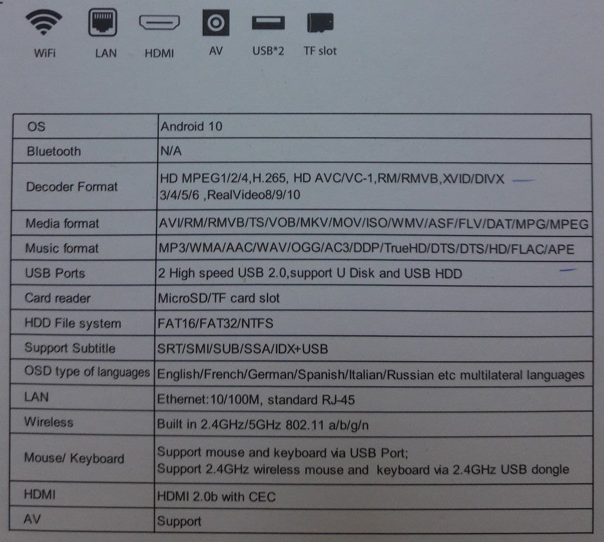 TV box "Q-T9" — TV və Video, Bakı (7)
