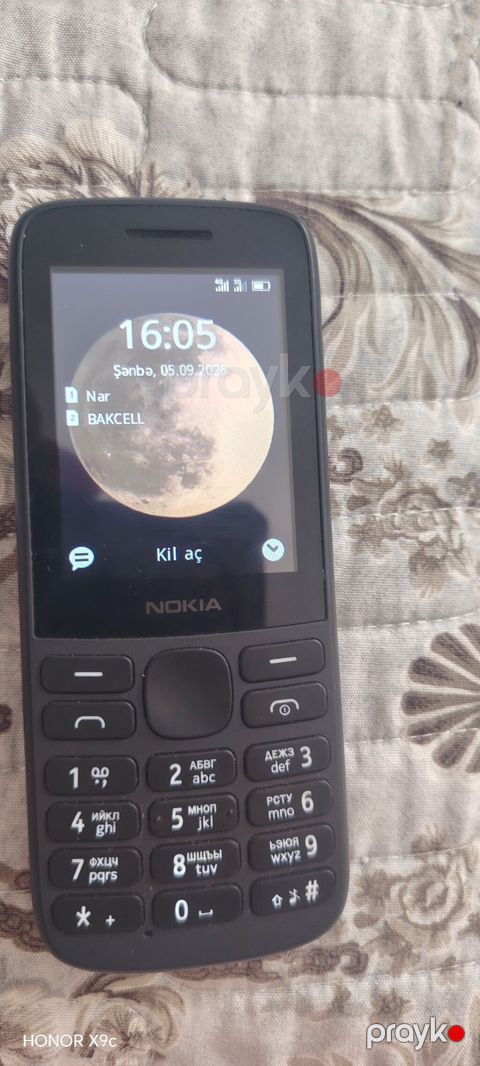 Nokia 105 4G, 2 GB Memory Capacity, rəng - Qara, Zəmanət, Düyməli, İki sim kartlı — Sumqayıt