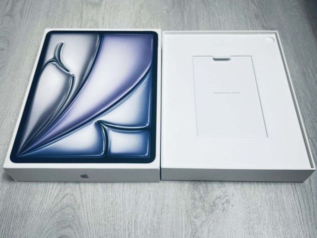 Apple iPad Air 13 inch 2025 (M2) 128 gb yaddaş ideal vəziyyətdə pil — Apple, Bakı (5)