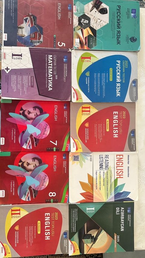 Rus sektor üçün test kitabları — Bakı