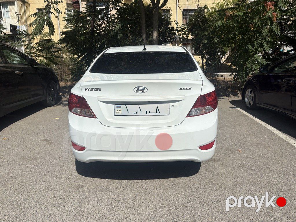Hyundai Accent, 1.6 L, 2013 il, 64 000 km — Avtomobillər, Bakı (4)