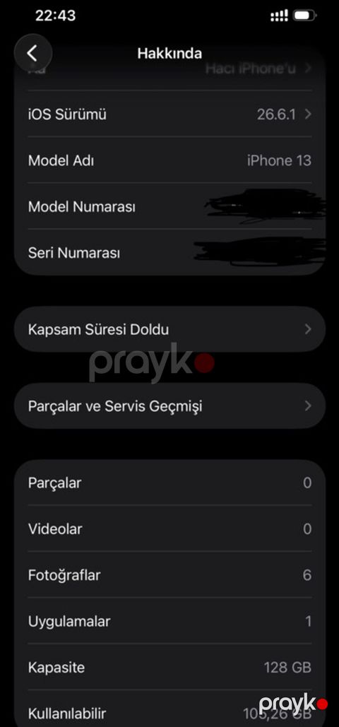 IPhone 13, 128 GB, Mavi — Bakı