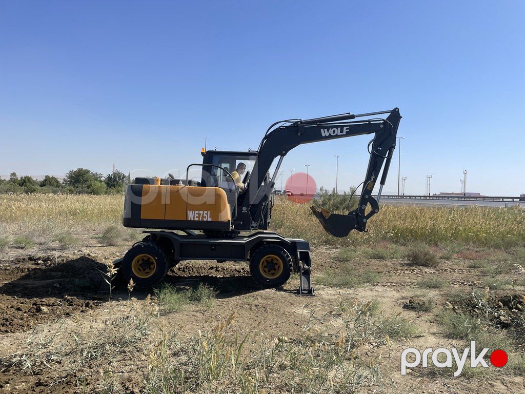 Təkərli ekskavator "Wolf WE75L", 2025 il — İnşaat texnikası, Bakı (6)